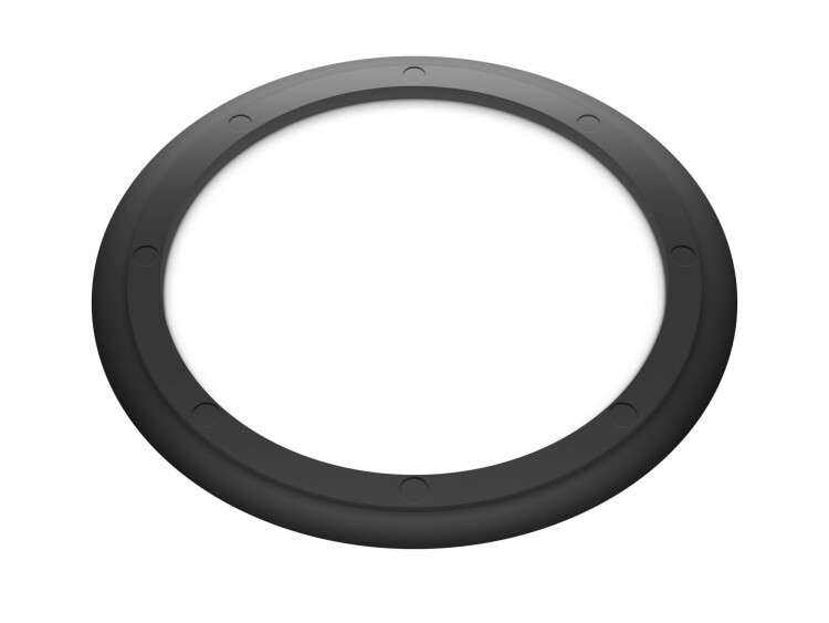 Кольцо резиновое уплотнительное для двустенной трубы, д.75мм