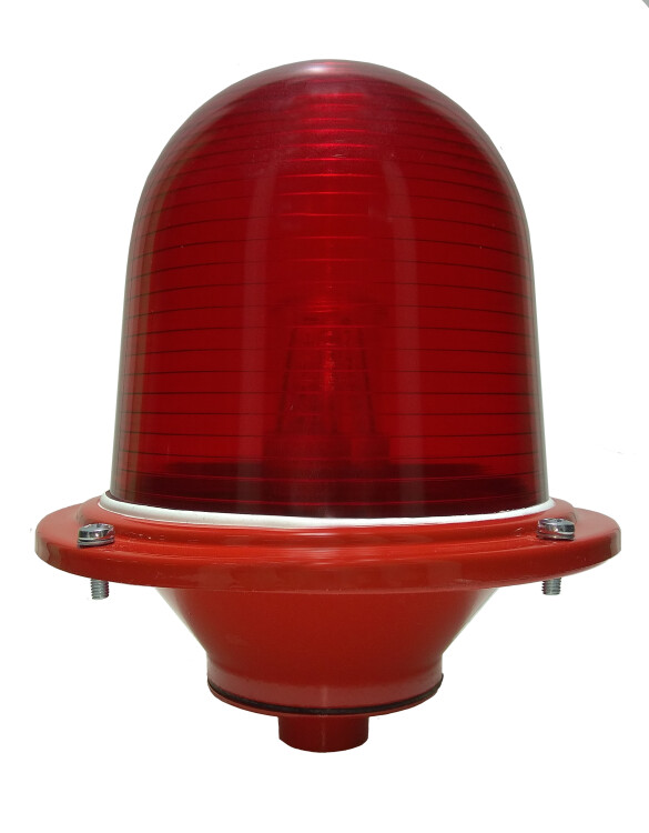 Светосигнальный прибор ЗОМ-А (поликарбонат,
красный, антивандальный, IP65) (арт.01)