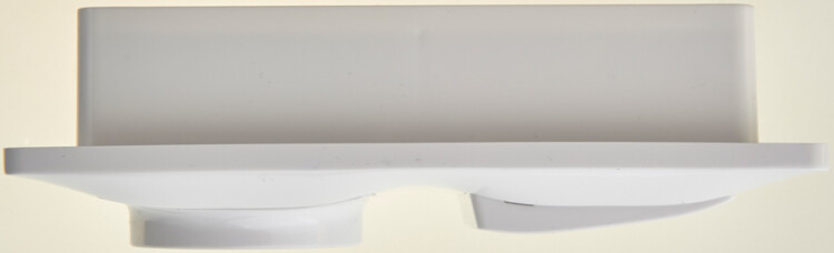 БЛОК: розетка 2P+E 16А/250В шторки + 2-кл. выключатель белый GLOSSA
