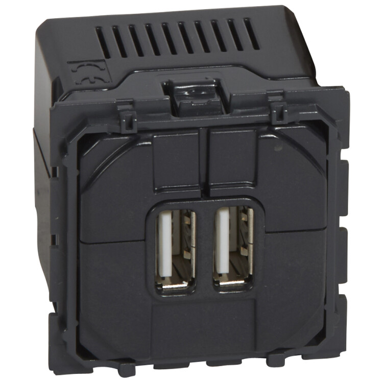 Мех-м розетки USB - двойной для зарядки устройств Celiane