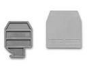 SFO/PTGR, торцевой изолятор для SFO.4 серый-Изоляторы и ограничители для клеммных блоков - купить по низкой цене в интернет-магазине, характеристики, отзывы | АВС-электро