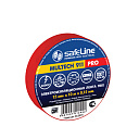 Изолента ПВХ 15мм х 10м красная Safeline-Крепёж, материалы для монтажа - купить по низкой цене в интернет-магазине, характеристики, отзывы | АВС-электро