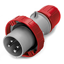 Вилка 3P+E  16A  IP67  DKC-Вилки силовые переносные (кабельные) - купить по низкой цене в интернет-магазине, характеристики, отзывы | АВС-электро