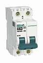 Выключатель автомат. 2-пол. (2P)  63А C  4,5кА ВА-101 DEKraft-Автоматические выключатели - купить по низкой цене в интернет-магазине, характеристики, отзывы | АВС-электро