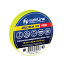Изолента ПВХ 15мм х 20м желто-зеленая Safeline-Крепёж, материалы для монтажа - купить по низкой цене в интернет-магазине, характеристики, отзывы | АВС-электро