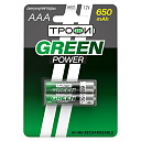 Аккумулятор никель-металлгидридный AAA 650 мА/ч. 1,2В(уп.=2 шт.) Трофи-Аккумуляторы - купить по низкой цене в интернет-магазине, характеристики, отзывы | АВС-электро