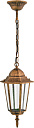 Светильник уличный подвесной Е27 IP43 алюм антич. бронза Camelion