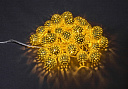 Гирлянда внутр. (LED) 3.9м 30LED "золотые шарики" (металл) теп-бел свет с контрол. Navigator-Электрогирлянды, иллюминационное освещение - купить по низкой цене в интернет-магазине, характеристики, отзывы | АВС-электро